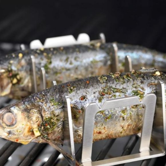 Multi Grill Rack Robust Stainless Steel Easy Cleaning Ideal Angle for Meat Easy - Picture 5 of 12